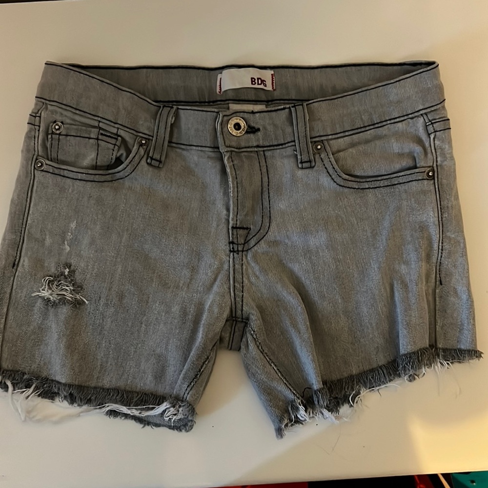 Urban Outfitters BDG Gray Denim shorts.